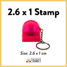 Load image into Gallery viewer, 2.6 x 1 Custom Stamp