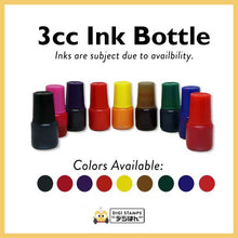 Load image into Gallery viewer, 3cc Ink Bottle Stamp Refill (Regular Stamp)
