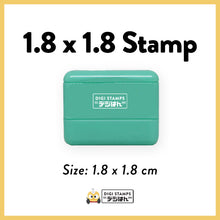 Load image into Gallery viewer, 1.8 x 1.8 Custom Stamp