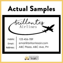 Load image into Gallery viewer, 10 x 6.5 Custom Stamp