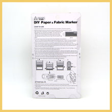 Load image into Gallery viewer, DIY Paper and Fabric Marker Stamp