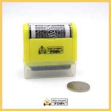 Load image into Gallery viewer, Security Roller Stamp (Yellow)