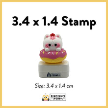 Load image into Gallery viewer, 3.4 x 1.4 Character Custom Stamp
