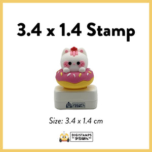 3.4 x 1.4 Character Custom Stamp