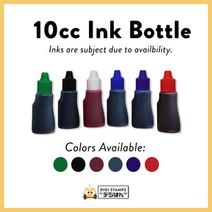 10cc Ink Bottle (For Purple Handle Stamps ONLY!)