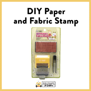 DIY Paper and Fabric Marker Stamp