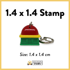 1.4 x 1.4 Custom Stamp