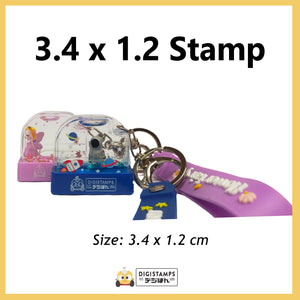 3.4 x 1.2 Custom Stamp